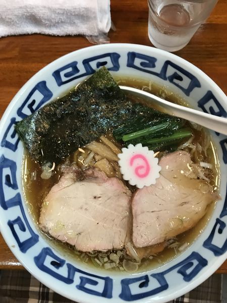 「中華そば」@手打ち中華そば 竹の助の写真