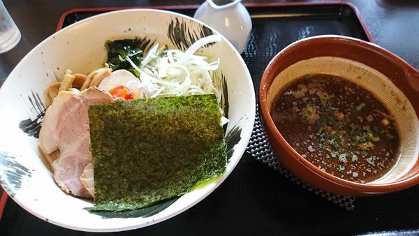 「魚介豚骨つけ麺(800円)」@Cucina とちの木の写真