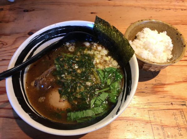 「活力醤そば＋味玉＋白飯」@麺場 浜虎 横浜店の写真