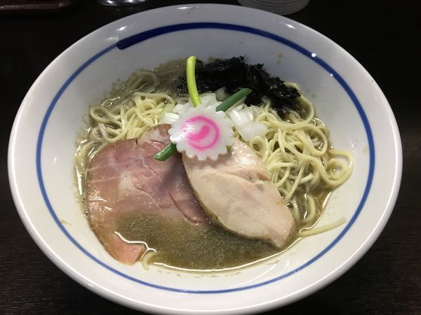 「煮干しそば 岩海苔」@中華そば いづるの写真