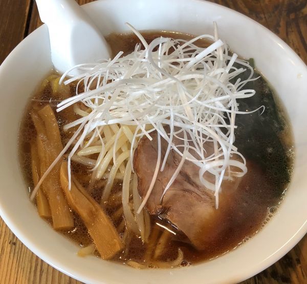「ネギ醤油ラーメン（￥800）」@本格サッポロらーめん 北地蔵の写真