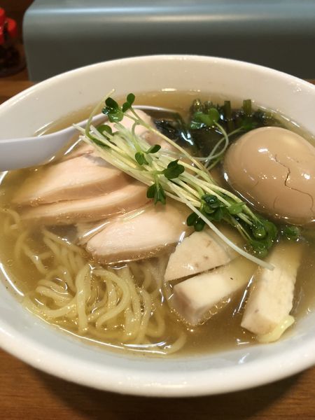 「冷し煮干しそば(塩)」@麺処ゆきちの写真