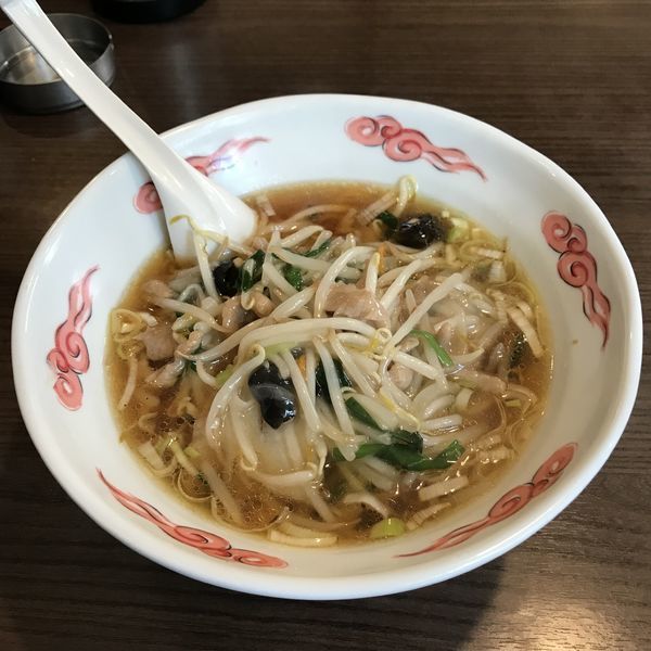 「もやしそば(¥680)」@勇記餃子房の写真