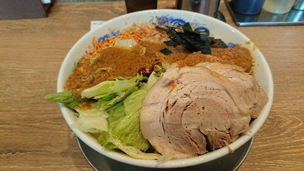 「冷やしまぜそば(倍盛)」@ジャンクガレッジ 狭山店の写真