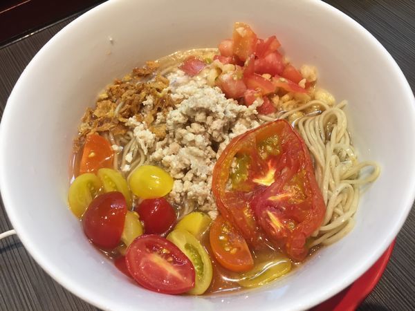 「トマトと煮干しの冷やしSOBA¥900」@柳麺 呉田-goden-の写真