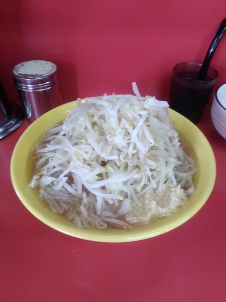 「小ラーメン(麺少なめ)：豚2枚(麺 約250g) 750円」@ラーメン二郎 茨城守谷店の写真