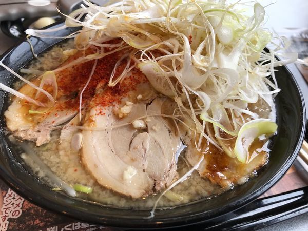 「ぐらんキャニオン（シャキネギ）」@らあめん花月嵐 ひたちなか高場店の写真