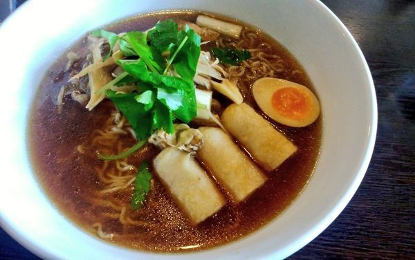 「比内地鶏入り！きりんたんぽらーめん」@中華カフェレストラン あきた茶房の写真