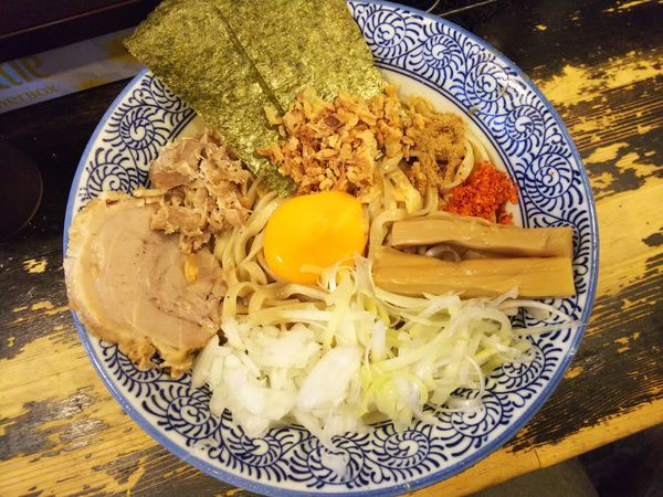 「【限定】冷やしまぜそば（ゴマダレ）　850円」@狼煙 〜NOROSHI〜の写真