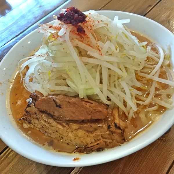 「赤富士250g　890円　※辛さ増し」@麺処 はいからの写真