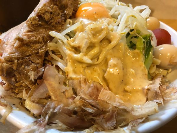 「[夏季限定] 冷やし中華Ｂ＋ニンニク」@豚星。の写真