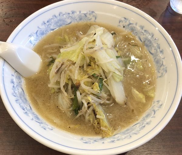 「タンメン（￥800）」@三幸苑の写真