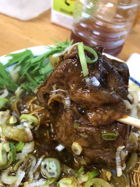 「【7月限定】揚げ蕎麦ぶっかけカレー南蛮(Ｃ)1500円」@MENYA 食い味の道有楽の写真