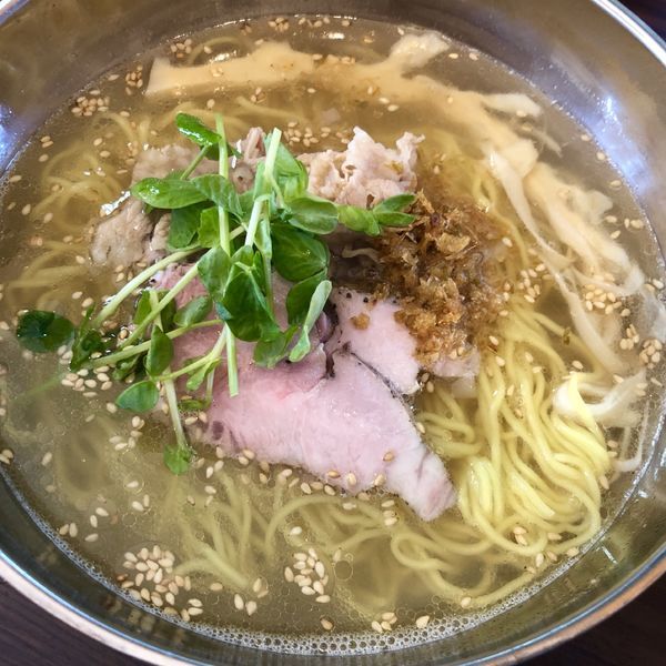 「塩そば」@RAMEN ブリキの木こりの写真