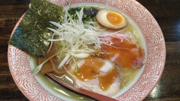 「濃厚鶏白湯らーめん」@らーめん詩の写真