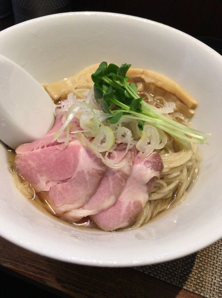 「【限定】冷やし煮干しそば １０００円」@神保町黒須の写真