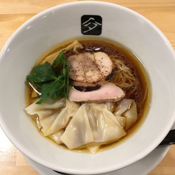 鶏の中華そば＋ワンタン