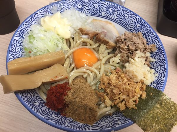 「狼煙まぜそば(冷やし)¥850」@狼煙 大宮店の写真