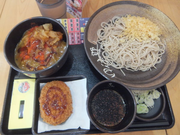 「朝そば(カレー)360円・クーポンでコロッケ70円が無料」@ゆで太郎 掛川店の写真
