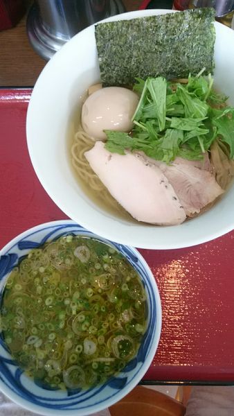 「昆布水つけ麺   [塩]  ８００円」@麺や 流れ星の写真