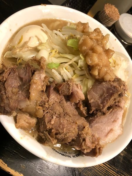 「ラーメン子豚￥1000＋味玉￥100」@RAMEN NOROSHI 東大宮の写真