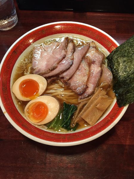 「特しょうゆ(平打)」@麺処 懐やの写真