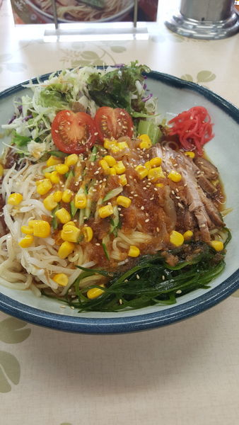 「冷やし中華」@ラーメン横丁の写真