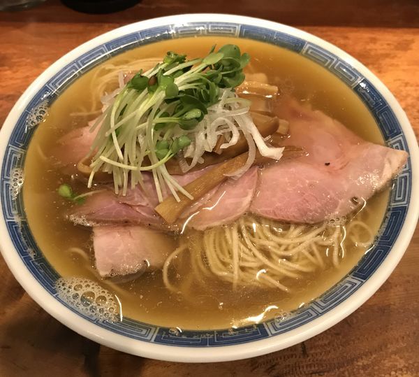 「チャーシュー煮干しそば ¥1030」@中華そば しば田の写真