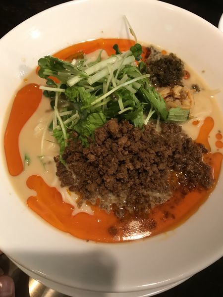 「【夏季限定】冷やし坦々麺」@四川担担麺 阿吽 浅草店の写真