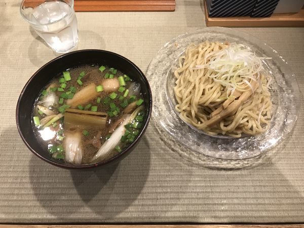 「鴨汁つけそば」@らーめん 鴨to葱の写真