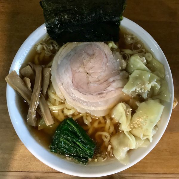 「わんたん麺 ¥870円（ランチタイム大盛り62円増し）」@らーめん ひよりの写真
