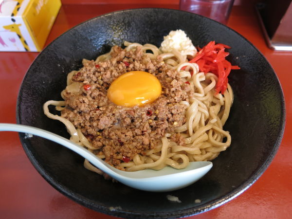 「マシライス（麺変更）：750円」@立川マシマシ 5号店（神保町店）の写真