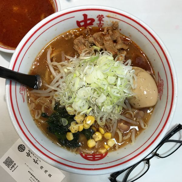 「冷・冷味噌ラーメン」@蒙古タンメン 中本 西池袋店の写真