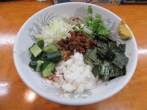 「夏季限定　冷製台湾混そば（８５０円）」@らーめん逆流の写真