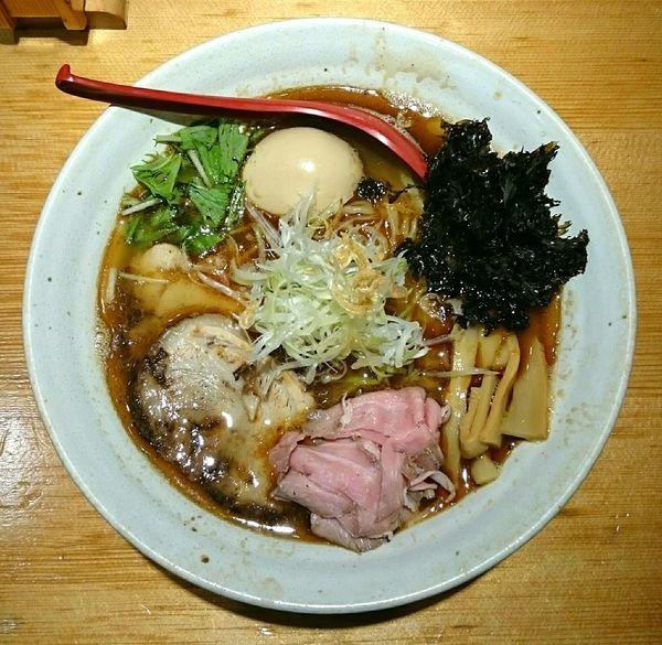 「得製焼きあご塩らー麺」@焼きあご塩らー麺 たかはし 新宿本店の写真