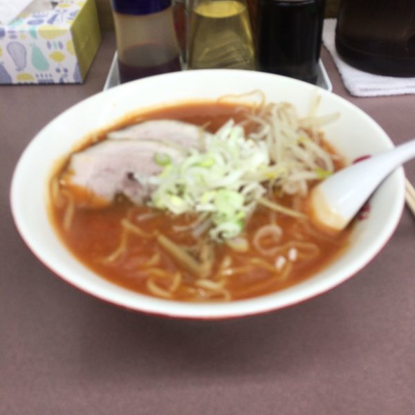 「辛々ラーメン」@くるまやラーメン おゆみ店の写真