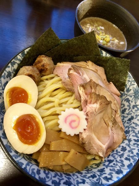 「特製つけ麺￥1050 中盛り￥50 (300g)」@麺処はなぶさの写真