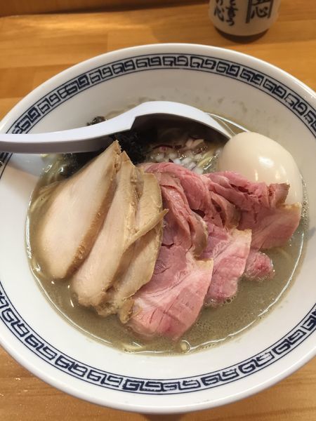 「特製中濃煮干」@麺屋 弥栄の写真