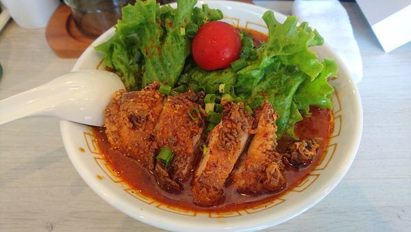 「RED HOTチキンヌードル」@MENYA free styleの写真
