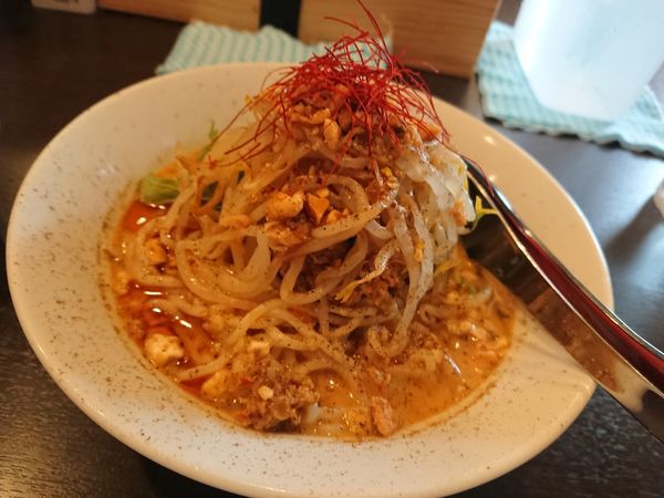 「夏季限定 冷やし汁あり担々麺ホワイト 800円」@麺屋 成天の写真