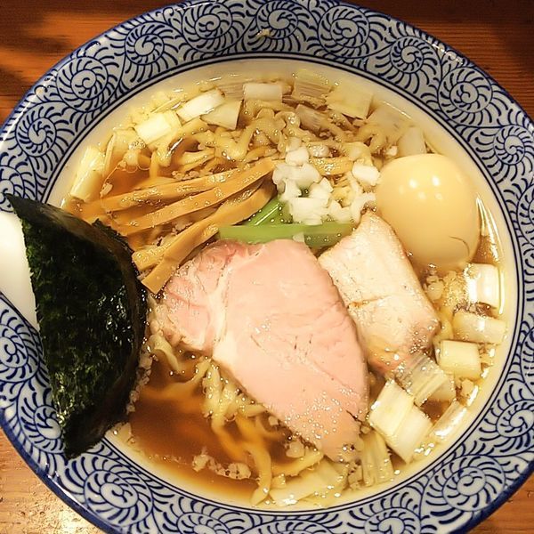 「手揉み中華そば（醤油）」@麺処 ほん田の写真