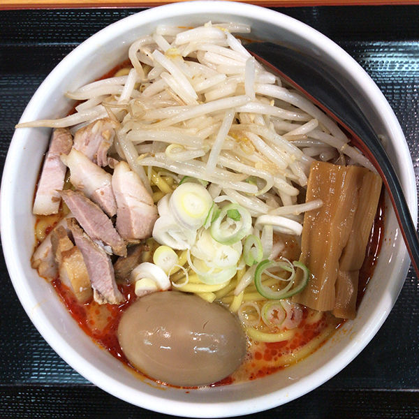 「あえめん＋味玉」@味噌麺処 花道庵の写真