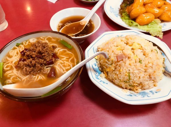 「台湾味噌ラーメン&チャーハン」@中国料理 味Aの写真