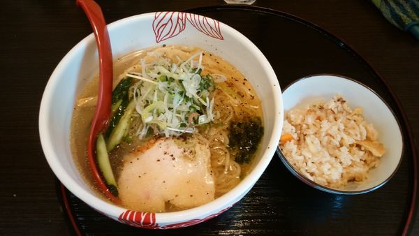 「【夏季限定】冷やししおらーめん」@麺処 あす花の写真