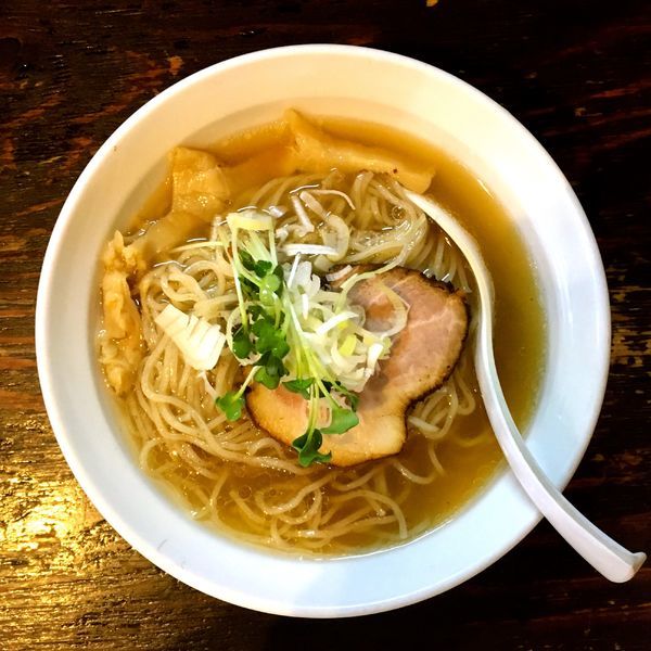 「冷やしラーメン ＋ ライス」@麺屋 一寸星の写真