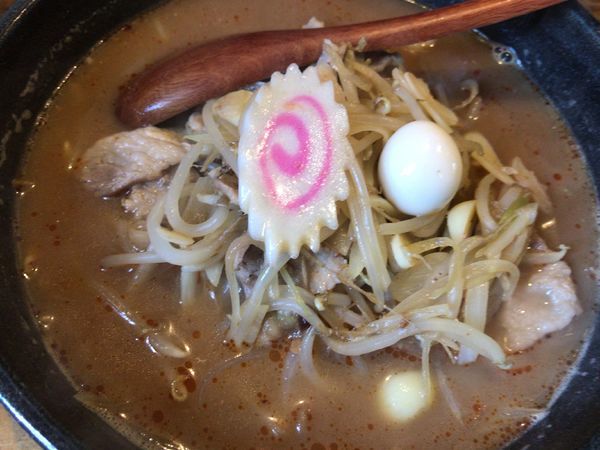 「スタミナラーメン750円」@千広食堂の写真