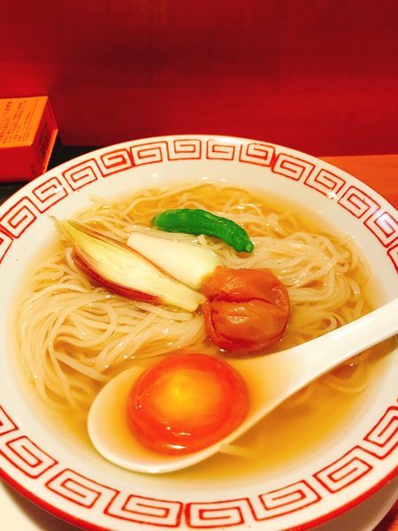「さつま地鶏と煮干つけ麺&だだちゃ豆ご飯セット1000円」@食堂酒場 Graciaの写真