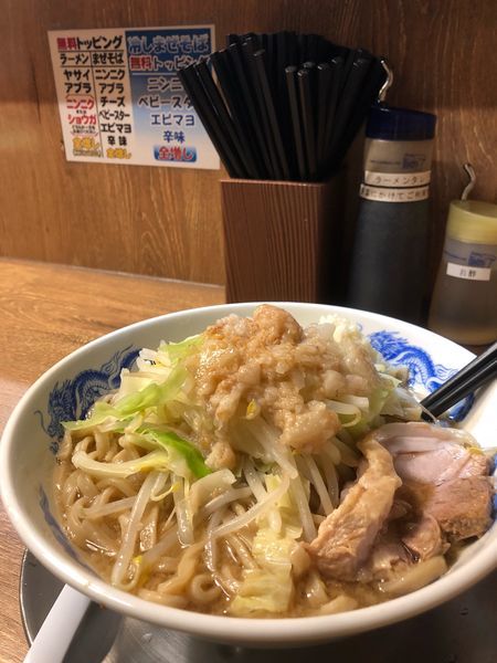 「ラーメン」@ジャンクガレッジ しらこばと公園前店の写真