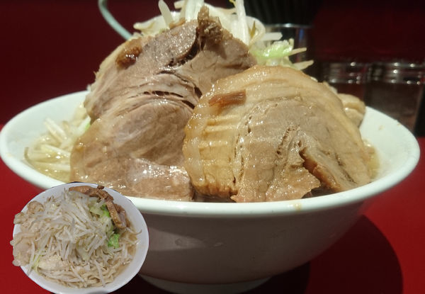 「小(ヤサイマシアブラ)」@ラーメン二郎 荻窪店の写真