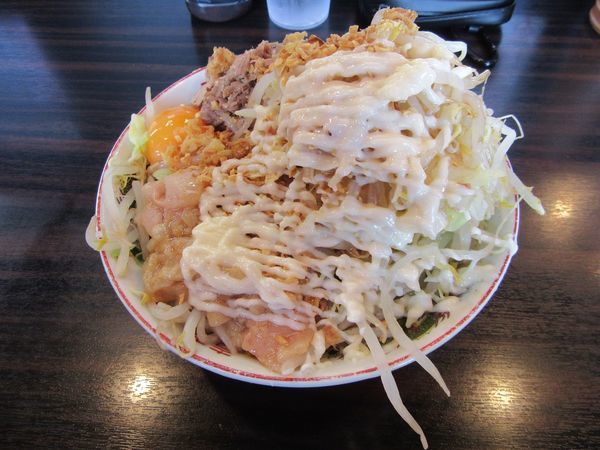 「小豚そば肉入り冷もり（７９０＋１００＝８９０円）」@大盛軒の写真